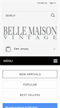 Mobile Screenshot of bellemaisonvintage.com